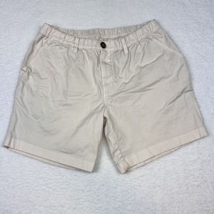 Chubbies Men’s Beige Large Shorts 7” Casual Preppy*READ